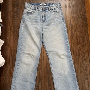 Mango Denim Straight Leg Jeans